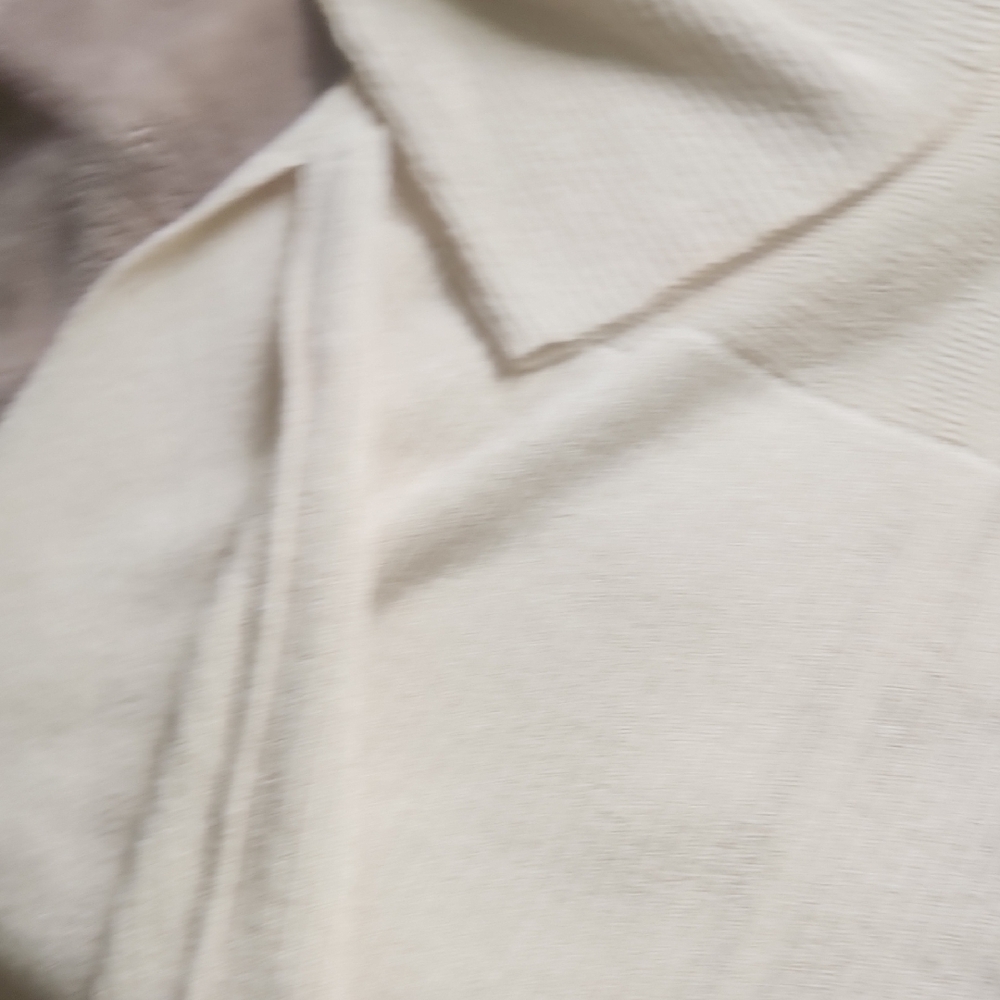 FP Movement by Free People Cream V-Neck Sweater/Tunic - Picture 4 of 9